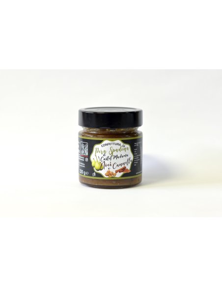 Confettura extra di pera Spadona noci e cannella - 1