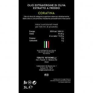 EVOO - Extra virgin olive oil "MONO" Coratina - 3
