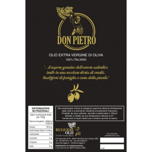 EVOO - Extra virgin olive oil "DON PIETRO" 5 lt. - 3