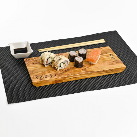 Wooden Sushi Cutting Board - Handmade and Made in Italy